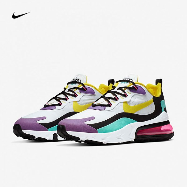 Nike Air Max 270 React (Geometric Abstract) Men's Shoe AO4971-101
